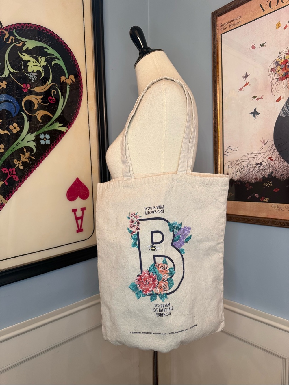 Bridgerton Canvas Tote Bag